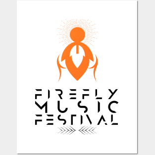 Firefly music festival, firefly logo basic Posters and Art